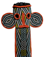 Beaded Elephant Mask